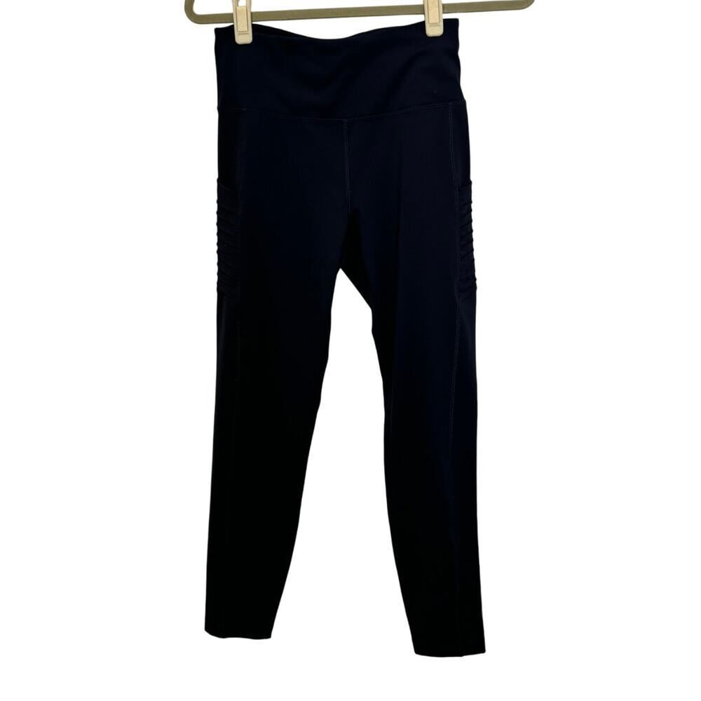 Tahari Side Pocket Leggings Blue Size S